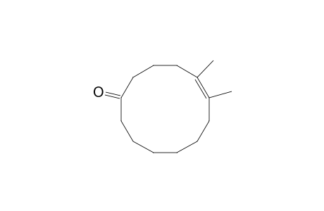 (5Z)-5,6-dimethyl-1-cyclododec-5-enone