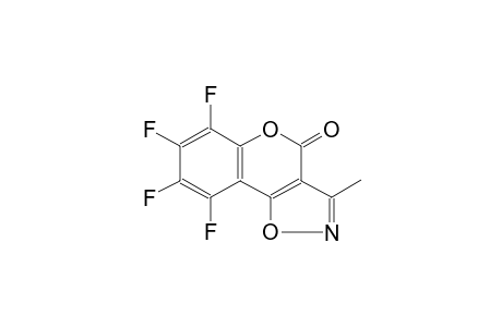 6,7,8,9-tetrafluoro-3-methyl-4H-chromeno[3,4-d]isoxazol-4-one