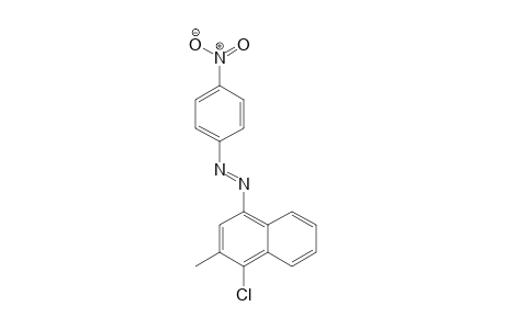Diazene, 1-(4-chloro-3-methyl-1-naphthalenyl)-2-(4-nitrophenyl)-