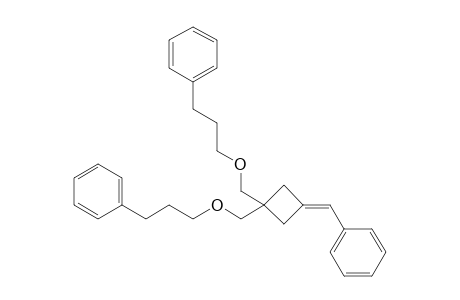 3,3-Bis(3-phenylpropoxymethyl)-1-benzylidenecyclobutane