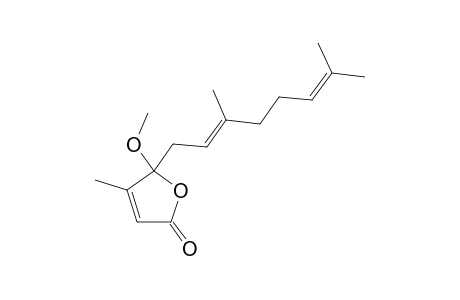 ACTINOLIDE-A;(4-XI)-4-(3,7-DIMETHYL-2,6-OCTADIENYL)-4-METHOXY-3-METHYLBUT-2-ENOLIDE