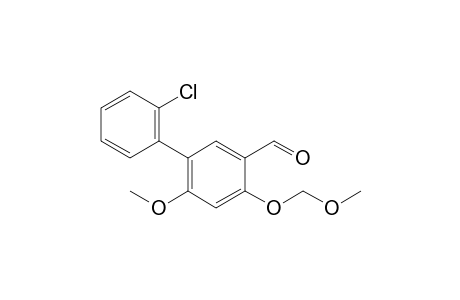 2'-chloro-6-methoxy-4-(methoxymethoxy)biphenyl-3-carbaldehyde