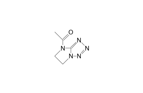 7-Acetyl-5,6-dihydro-7H-imidazo(1,2-D)tetrazole