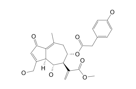 METHYL-2-OXO-6-ALPHA,15-DIHYDROXY-8-ALPHA-(PARA-HYDROXYPHENYLACETOXY)-GUAIA-1(10),3,11-TRIEN-5-ALPHA-H-12-OATE