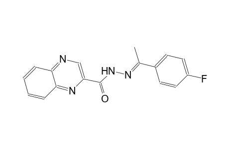 N'-[(E)-1-(4-fluorophenyl)ethylidene]-2-quinoxalinecarbohydrazide