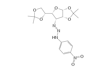 .alpha.-D-Gulofuranose, 3-deoxy-1,2:5,6-bis-O-(1-methylethylidene)-3-[3-(4-nitrophenyl)-1-triazenyl]-