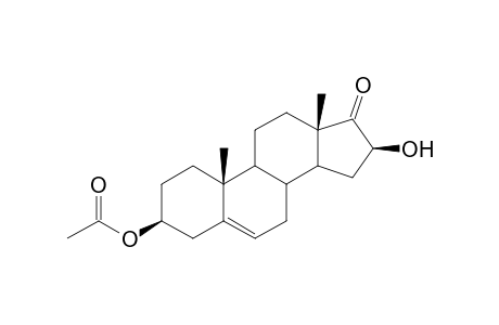 16.beta.-Hydroxy-17-oxoandrost-5-en-3.beta.-yl acetate