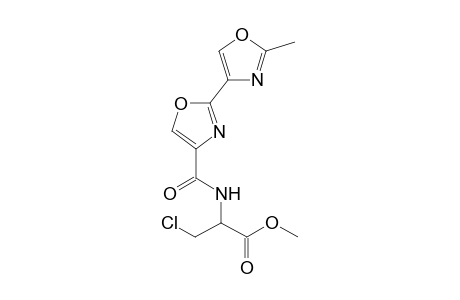3-Chloro-2-[(2'-methyl-2,4'-bi(1,3-oxazolyl)-4-ylcarbonylamino]propionic acid methyl ester
