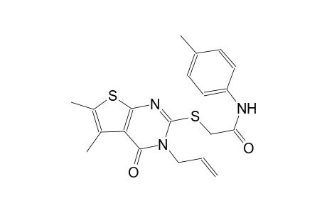 acetamide, 2-[[3,4-dihydro-5,6-dimethyl-4-oxo-3-(2-propenyl)thieno[2,3-d]pyrimidin-2-yl]thio]-N-(4-methylphenyl)-