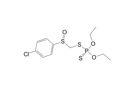 S-([(4-Chlorophenyl)sulfinyl]methyl) O,O-diethyl dithiophosphate