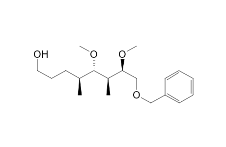 (4S,5S,6S,7R)-(+)8-Benzyloxy-5,7-dimethoxy-4,6-dimethyloctan-1-ol