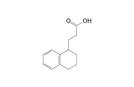 3-(1,2,3,4-tetrahydro-1-naphthalenyl)propanoic acid