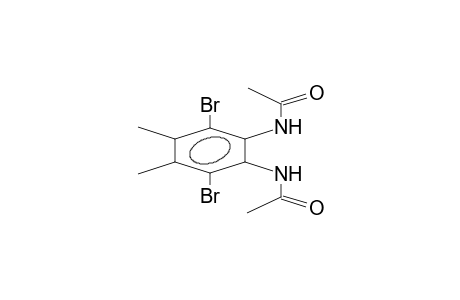 1,4-dibromo-2,3-diacetamido-5,6-dimethylbenzene