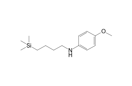 (4-methoxyphenyl)-(4-trimethylsilylbutyl)amine