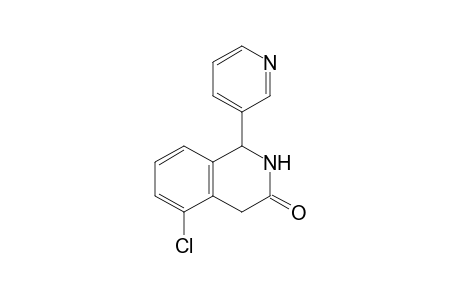5-Chloranyl-1-pyridin-3-yl-2,4-dihydro-1H-isoquinolin-3-one