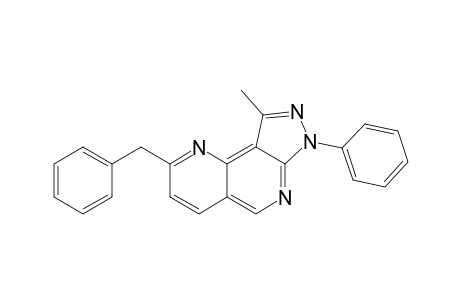 2-Benzyl-9-methyl-7-phenyl-7H-pyrazolo[3,4-h][1,6]naphthyridine