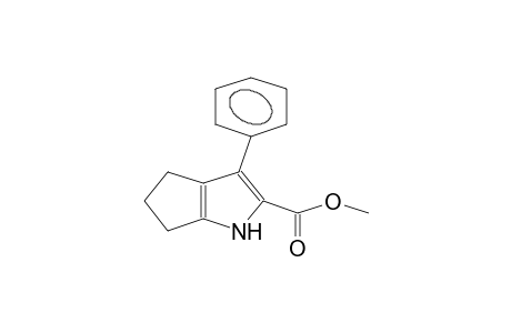 3-Phenyl-1,4,5,6-tetrahydro-cyclopenta(B)pyrrole-2-carboxylic acid, methyl ester