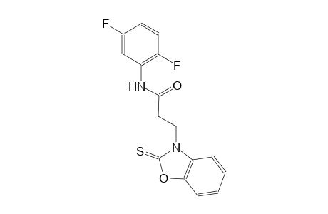 3-benzoxazolepropanamide, N-(2,5-difluorophenyl)-2,3-dihydro-2-thioxo-