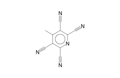 2,3,5,6-Pyridinetetracarbonitrile, 4-methyl-
