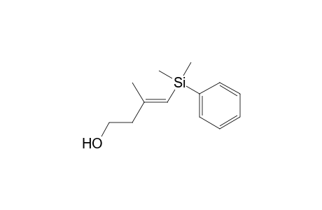 (E)-4-[dimethyl(phenyl)silyl]-3-methyl-3-buten-1-ol