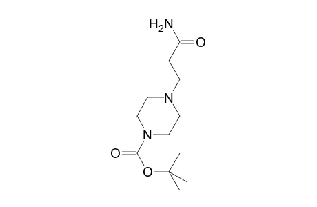 tert-Butyl 4-(3-amino-3-oxopropyl)-1-piperazinecarboxylate