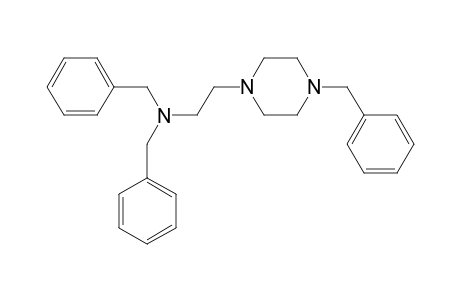 1-(2-Dibenzylaminoethyl)-4-benzylpiperazine