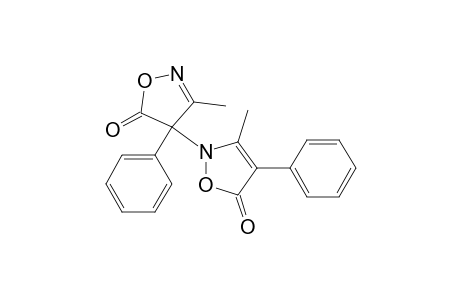 2-(5-keto-3-methyl-4-phenyl-2-isoxazolin-4-yl)-3-methyl-4-phenyl-3-isoxazolin-5-one
