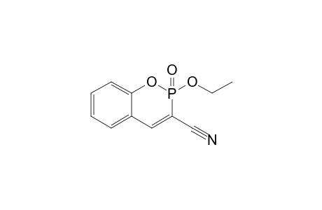 3-Cyano-2-ethoxy-2-oxo-2H-1,2-benzoxaphosphorine