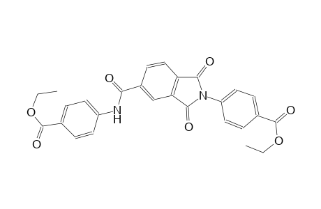 benzoic acid, 4-[5-[[[4-(ethoxycarbonyl)phenyl]amino]carbonyl]-1,3-dihydro-1,3-dioxo-2H-isoindol-2-yl]-, ethyl ester