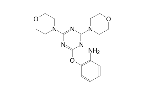 benzenamine, 2-[[4,6-di(4-morpholinyl)-1,3,5-triazin-2-yl]oxy]-