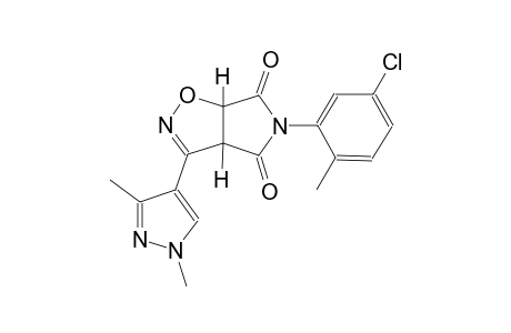 3aH-pyrrolo[3,4-d]isoxazole-4,6(5H,6aH)-dione, 5-(5-chloro-2-methylphenyl)-3-(1,3-dimethyl-1H-pyrazol-4-yl)-, (3aS,6aR)-