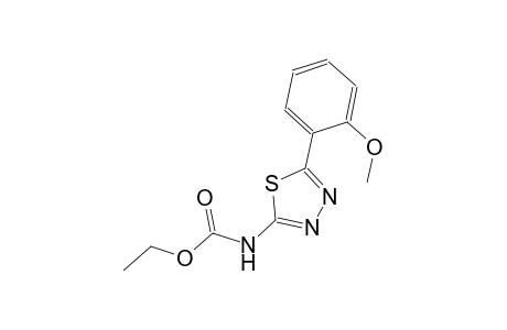 ethyl 5-(2-methoxyphenyl)-1,3,4-thiadiazol-2-ylcarbamate