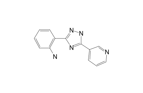 2-[5-(Pyridin-3-yl)-1H-1,2,4-triazol-3-yl]aniline