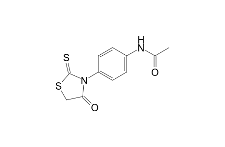 4'-(4-oxo-2-thioxo-3-thiazolidinyl)acetanilide