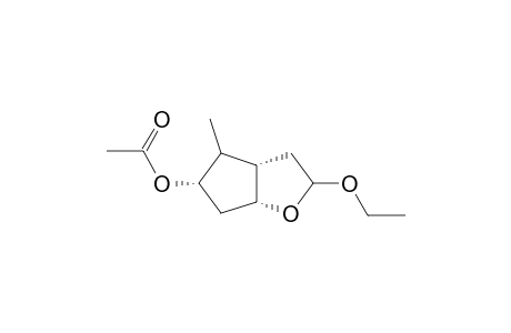 5-Acetoxy-2-ethoxy-4-methylhexahydro-2H-cyclopenta[b]furan