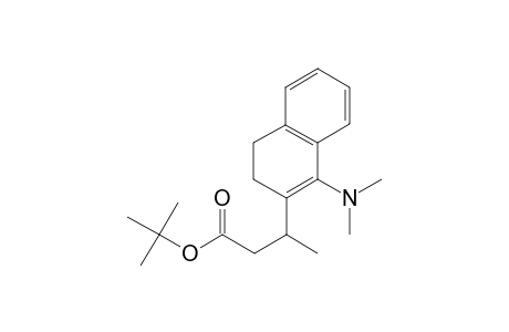 3-[1-(dimethylamino)-3,4-dihydronaphthalen-2-yl]butanoic acid tert-butyl ester