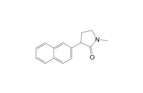 1-Methyl-2-oxo-3-(.beta.-naphthyl)-2,3,4,5-tetrahydropyrrole