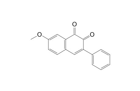7-Methoxy-3-phenyl-1,2-naphthoquinone