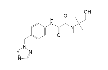 ethanediamide, N~1~-(2-hydroxy-1,1-dimethylethyl)-N~2~-[4-(1H-1,2,4-triazol-1-ylmethyl)phenyl]-