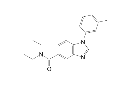 N,N-Diethyl-1-(m-tolyl)-1H-benzo[D]imidazole-5-carboxamide