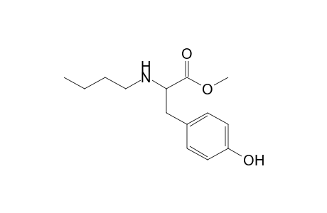 2-(butylamino)-3-(4-hydroxyphenyl)propanoic acid methyl ester
