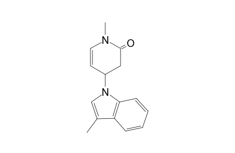 3,4-Dihydro-1-methyl-4-[1'-(3'-methylindolyl)]pyridin-2(1H)-one