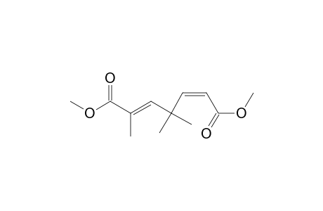 2,5-Heptadienedioic acid, 2,4,4-trimethyl-, dimethyl ester, (E,Z)-