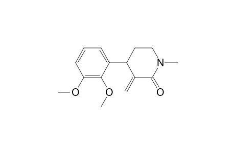 4-(2,3-Dimethoxyphenyl)-1-methyl-3-methylene-2-piperidinone