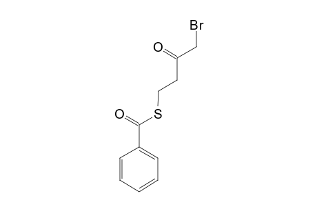 thiobenzoic acid S-(4-bromo-3-keto-butyl) ester