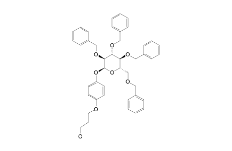 4-O-(3-HYDROXYPROPYL)-PHENYL-2,3,4,6-TETRA-O-BENZYL-ALPHA-D-GLUCOPYRANOSIDE