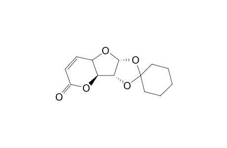 Spiro[cyclohexane-1,5'-2',4',6',9'-tetraoxatricyclo[6.4.0.0(3,7)]dodec-11'-en-10'-one]