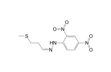 Propanal, 3-(methylthio)-, (2,4-dinitrophenyl)hydrazone