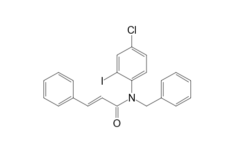 N-(2-Iodo-4-chlorophenyl)-N-benzylcinnamide