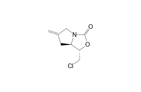 8-Chloromethyl-5-methylene-4,6,7,8-tetrahydropyrrolo[1,2-c]oxazol-2-one